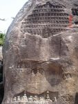 Sculptures at Shravanabelagola