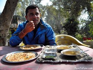 Aloo de Parathe and Dal Makhani