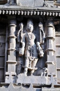 God Indra with his mount the Elephant