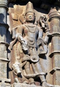 Shiva with Nandi and Naga in hand