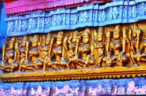 Matrikas at Aundha Nagnath Temple Entrance