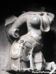 Remains of beautiful Apsara