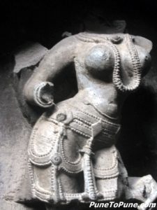 Remains of beautiful Apsara