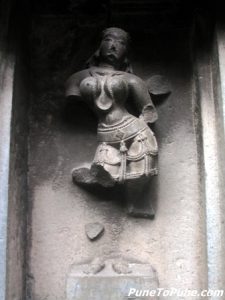 Remains of beautiful Apsara