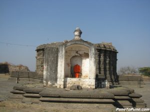 Mini temple in the front