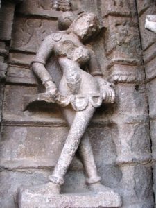 Beautiful Apsara with belt