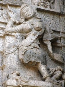 Apsara in dancing pose
