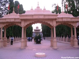 Gopuram in front of the entry