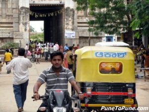at Virupaksha Temple, Hampi