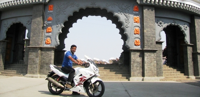 Santosh at Ranjangaon Temple