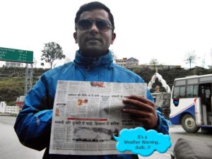 Its a Weather Warning..Dude!