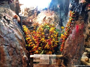 Lord Shiva cave at Baba Dhansar