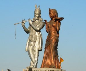 Radhe Krushna at Mukarba Chowk Flyover Delhi