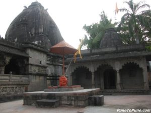 Devi Temple with Hanuman in front