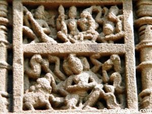 Ravana lifting Kailasha