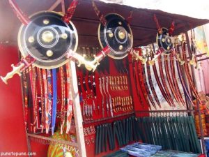 Weaponry at Pushkar Street Market
