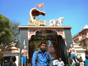 Santosh Unecha at Mathura